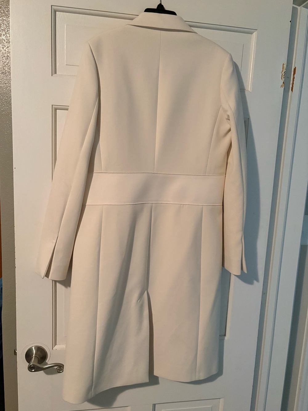 NWOT Amanda Wakeley Cream ‘Crombie’ Coat ASO Meghan Markle - Picture 13 of 15